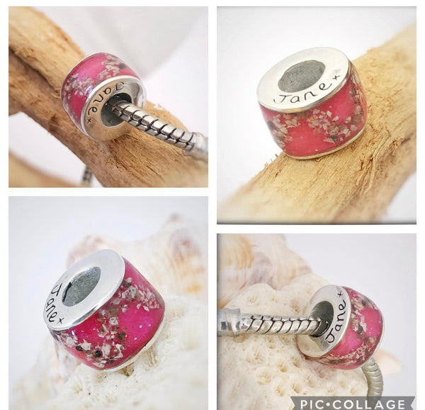 “Jane” Memorial European Channel Bead